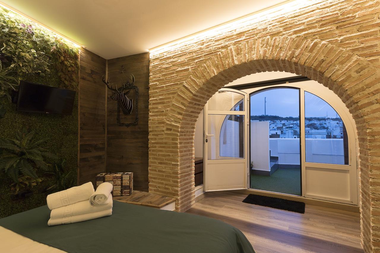 Hotel Posada De Las Cuevas อาร์กอส เดลา ฟรอนเตรา ภายนอก รูปภาพ